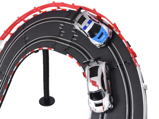 Electric car rally racing track 2 cars AUDI route 8m RC0620