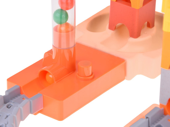 63-piece marble run, marble run, marble slide ZA5980