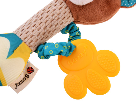Charmant Rattle Teether Plush Toy Deer for a Child ZA5771