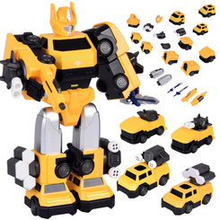Zabawka Robot Magnetyczny Transformer 2w1– duża figurka – akcesoria ZA6009