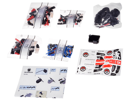 BOLID Formula 1 technical blocks 276ele pull-back drive stickers ZA5729