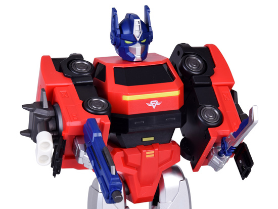 Magnetic Transformer Robot Toy – large action figure – accessories ZA6009