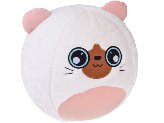 Big plush ball mascot cute animal 45cm Kitten ZA5976