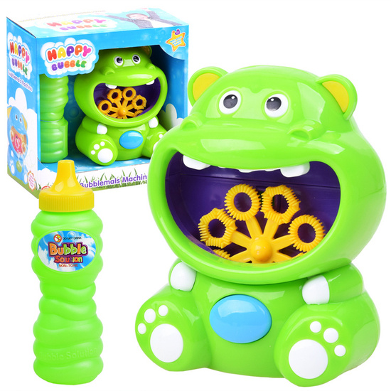 SOAP BUBBLES bubble machine hippo ZA3073