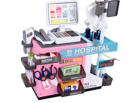 Small doctor large health center clinic pharmacy doctor hospital ZA6011