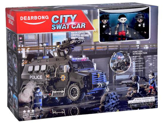 Police SWAT set special unit + accessories ZA5453