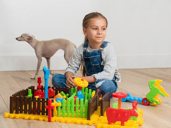 Building blocks Mini waffle farm ZA4889