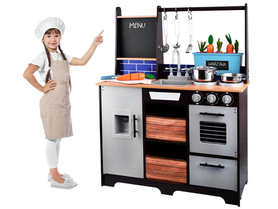 Loft Wooden children's kitchen refrigerator ZA4129