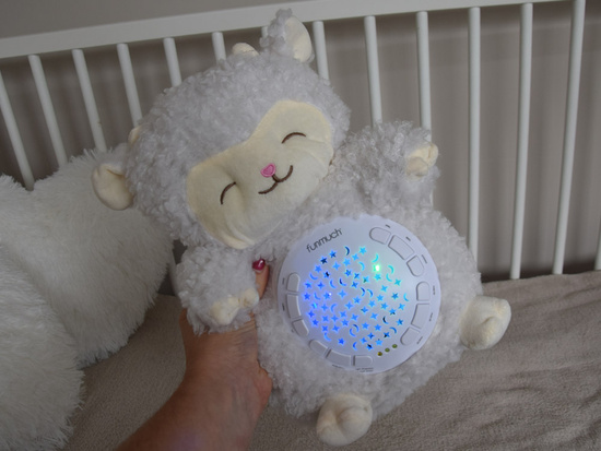 Soft SHEEP Star Projector - 20 different lullabies + sounds ZA5750