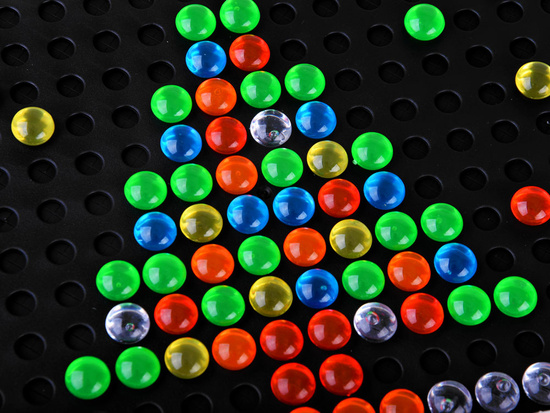 LED mosaic board with lamps puzzle Lite brite ZA4188