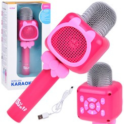 Bezprzewodowy Mikrofon dla dzieci KARAOKE nagrywanie Bluetooth IN0168