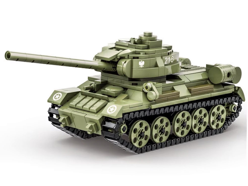 Klocki techniczne CZOŁG T-34-85 polski model 604ele ZA5675 pol_pl_Klocki-techniczne-CZOLG-T-34-85-polski-model-604ele-ZA5675-22343_4