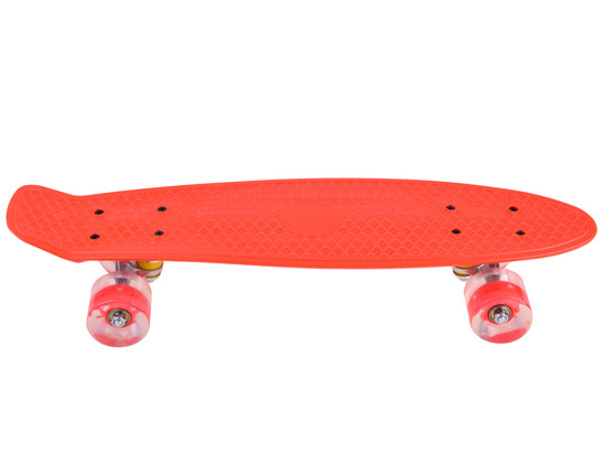 FISZKA skateboard for children with LED light-up wheels up to 50kg SP0715