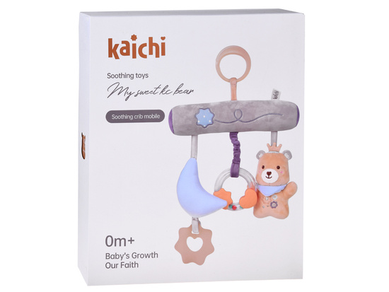 Crib Hanging Toy with Teddy and Teether – Newborn Gift ZA5878