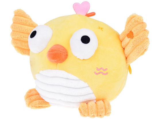 Plush interactive bird ball. Records plays melodies vibrates ZA5575