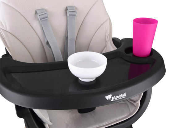 Multifunctional 6-in-1 swivel feeding chair for children ZA5659