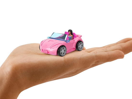 Mattel Mini Barbie Land Doll Driver Vehicle + Convertible Car ZA6038 F