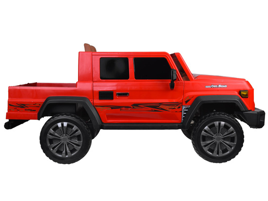 Duże auto  PICKUP na akumulator elektryczne dla dzieci 2os 4x4 paka PA0329
