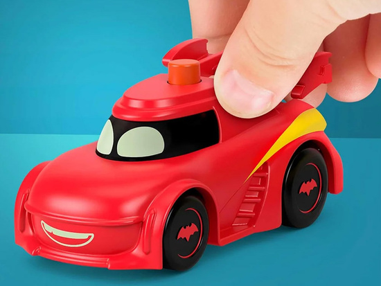 DC BATWHEELS Vehicles with Lights Batwing Redbird ZA6046
