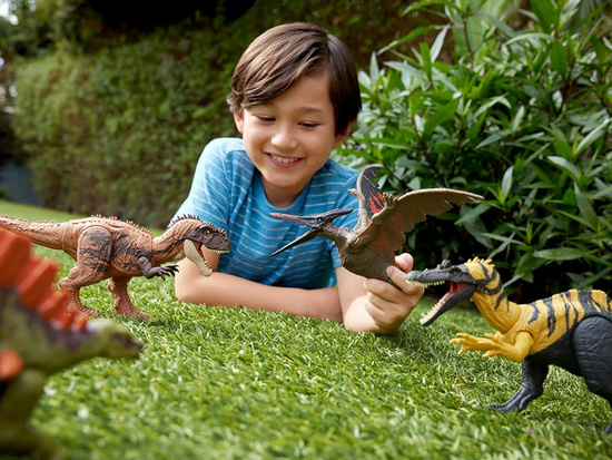 Ceratosuchops Jurassic World Dinosaur Figurine Wild Roaring Movable Elements ZA6058
