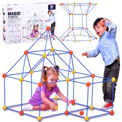 Construction blocks LARGE STRAWS 81el tube ZA3873