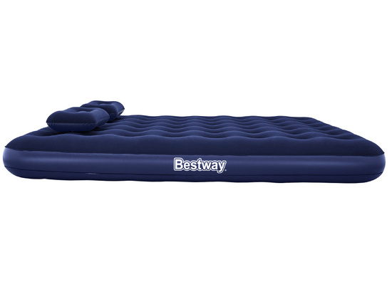 Bestway Inflatable Camping Mattress + Pillows 2-Person 300kg 203x152cm 67374