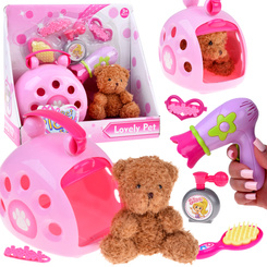 "Little Hairdresser" Set - Teddy Bear Hairdressing Salon - Mini Version ZA1538