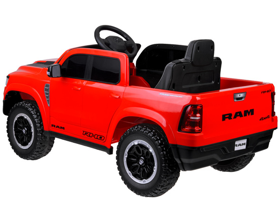 Battery-powered electric car RAM pickup for children 4x4 + remote control PA0322