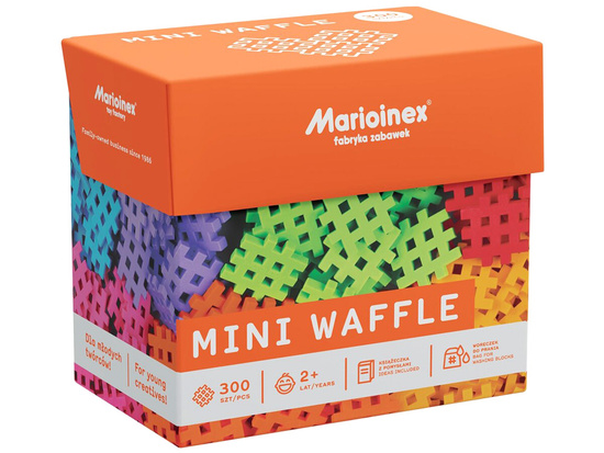 Colorful Waffle Blocks mini 300-pieces ZA4892