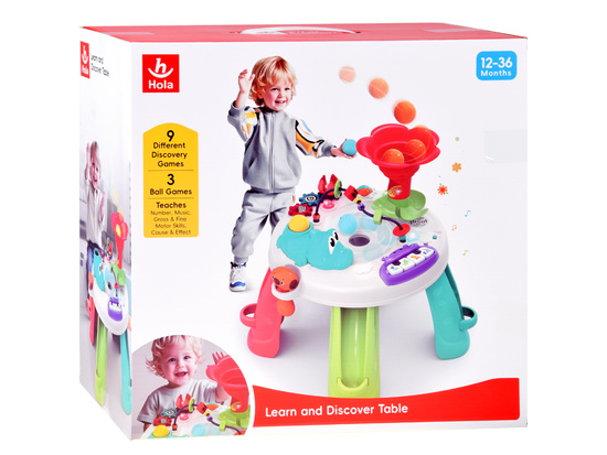 Interactive table, colorful piano balls ZA3677
