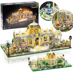 Neoclassical BOTANICAL GARDEN blocks with light effects 2397pcs ZA5761