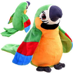 The prattler parrot repeats saying reptile words ZA3887