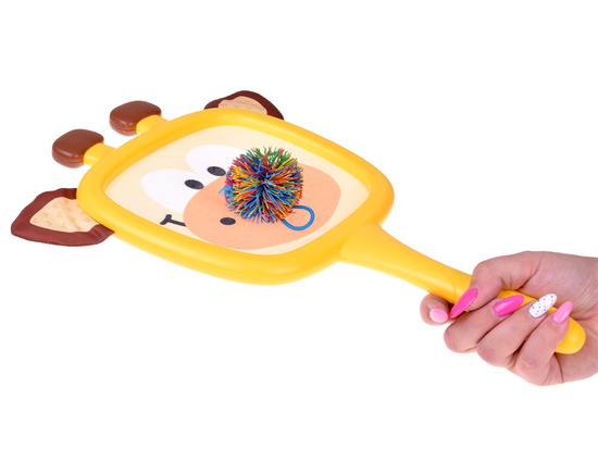 Colorful animal-shaped rackets + 2 balls for the youngest ZA 5605