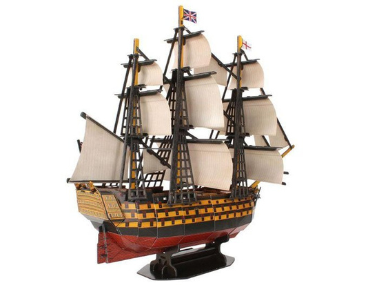 Puzzle 3D statek HMS VICTORY okręt morski ZA1785