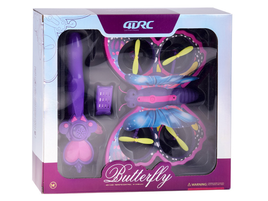 Fabulously Colorful Butterfly Drone Controlled by Magic Wand RC0727