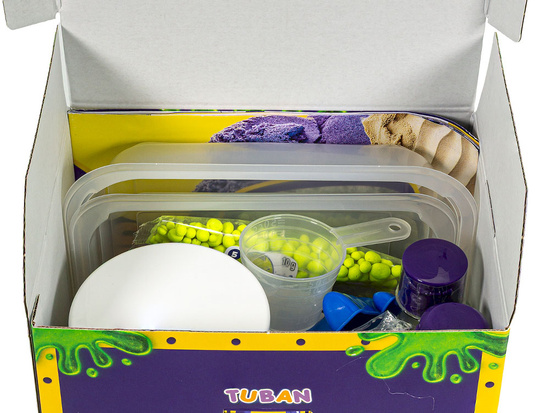 Tuban zestaw multisensoryczny BOX zestaw mas sensorycznych ZA6125