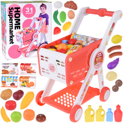 Shopping Cart + Grocery Accessories Playing Shop ZA5898