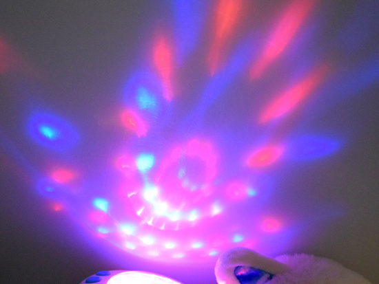 Projector lamp mascot SHEEP plush toy stars lullabies noise ZA4797