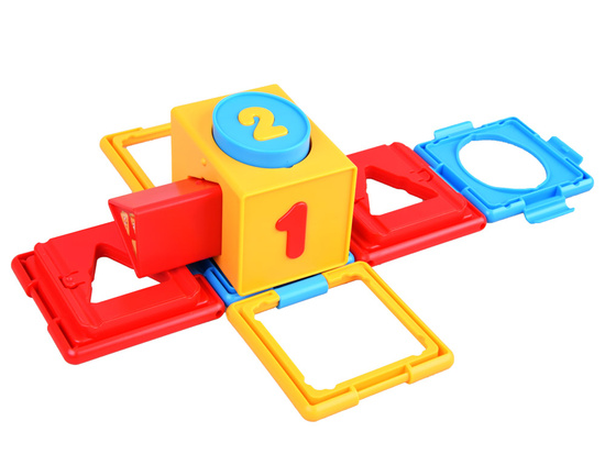 Educational fold-out puzzle cube ZA4539