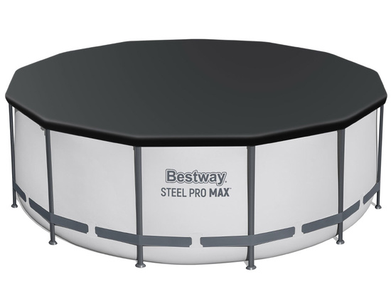 Bestway basen stelażowy 396x122cm 7w1 pokrywa pompa drabinka 5618W