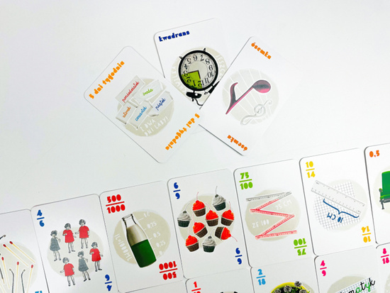 Captain Science EDUseries. Fractions. Card Game GR0818