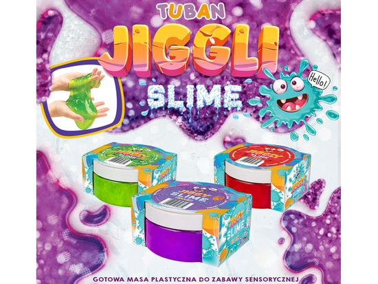 Tuban Jiggly Slime czerwony truskawkowy glut 500G ZA5647