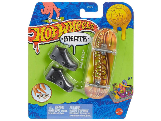 Zabawka Finger Skateboard Hot Wheels – zabawa dla Małego Skatera ZA6001