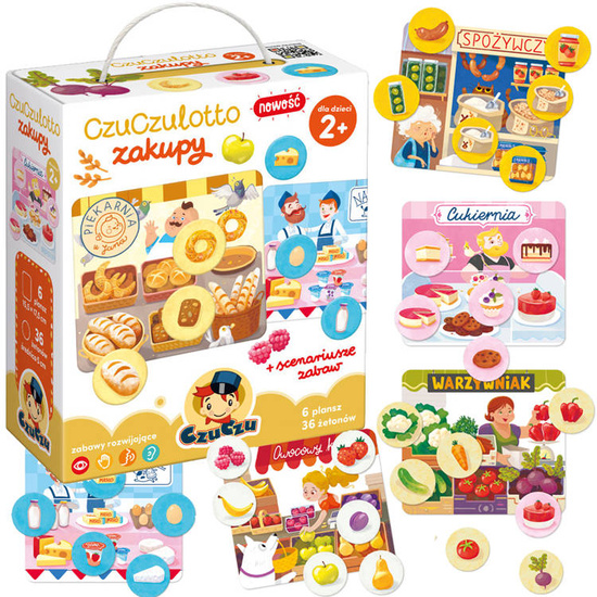 CzuCzu Lotto Shopping 2+ educational game ZA4600