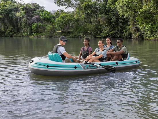 Bestway Adventure Elite™ X5 inflatable boat 5 people + oars 315x166cm 65159