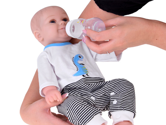 Realistic Doll Boy 50cm Adorable baby babbles and laughs ZA5357