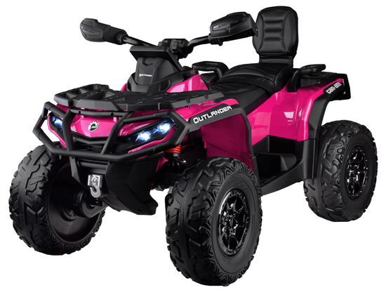 Battery-powered quad for children 2 people CAN-AM OUTLANDER 4x4 LED panel PA0326