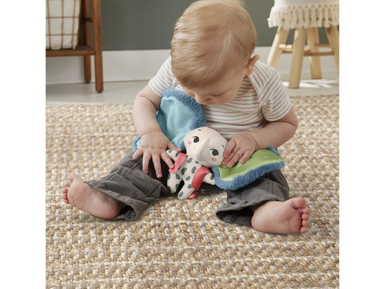 Mattel Fisher Price Sensory Elephant Cuddly Toy - Big Ears ZA6044