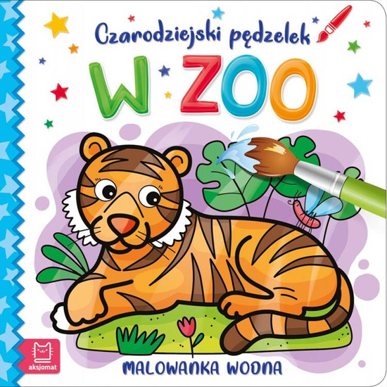 Aksjomat malowanka wodna Czarodziejski pędzelek W zoo KS0855