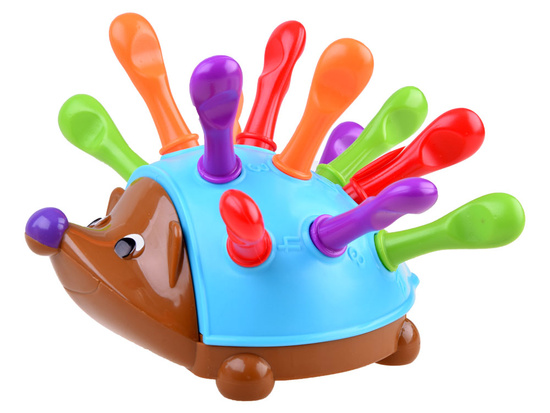 Educational Hedgehog with Colorful Spikes sorter ZA4397